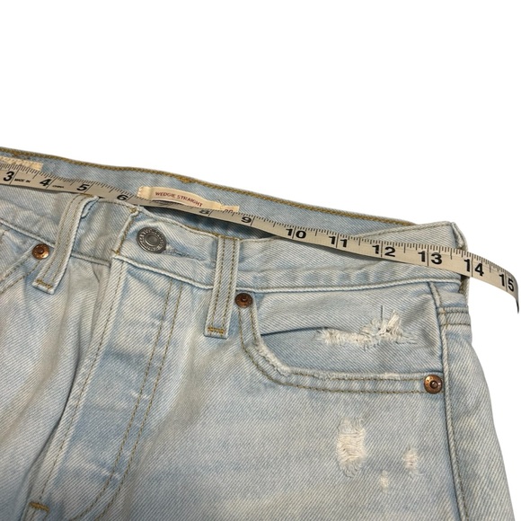 Levi’s Wedgie Straight Leg Button Fly Jeans Sz 26 x 28 - Picture 15 of 15